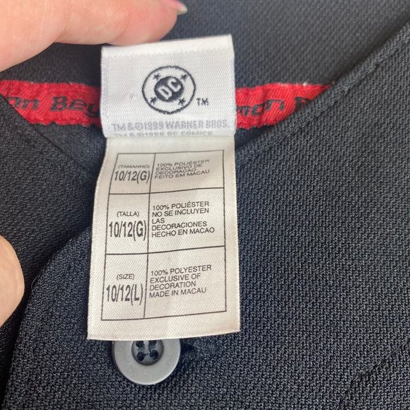 Batman DC Comics Warner Jersey Size L Youth - Picture 7 of 7